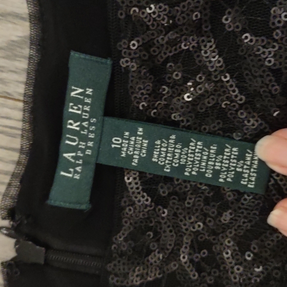 Beautiful sequence dress by Ralph Lauren 🌼☘️ - Picture 6 of 12